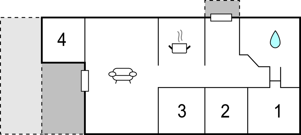 Ferienhaus - Hasmark Strand , Dänemark - E2221 