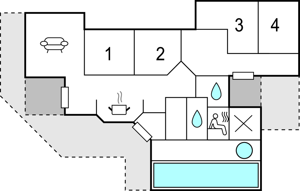 Feriehuse - Skødshoved Strand , Danmark - E4001 