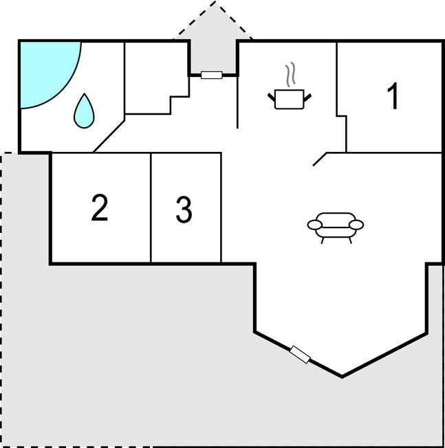 Ferienhaus - Handrup Strand , Dänemark - E4062 