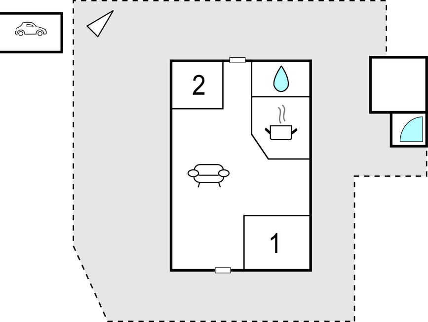 Feriehus - Egsmark Strand , Danmark - E4005 