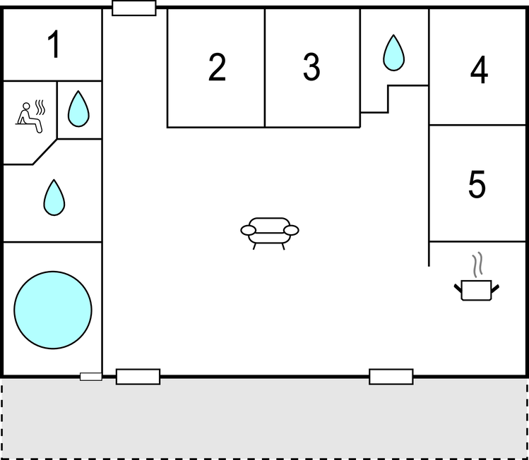 Feriehuse - Elsegårde Strand , Danmark - E4025 