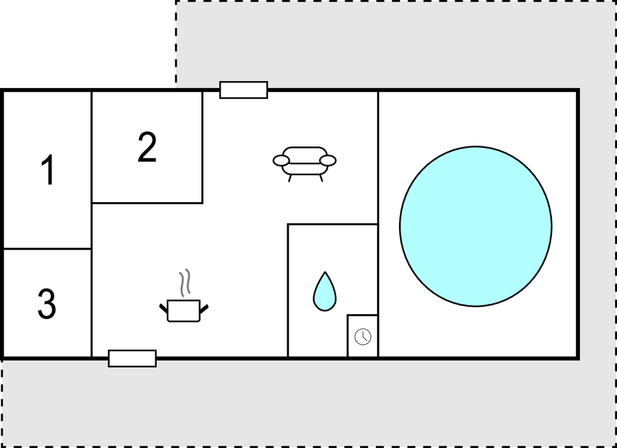 Ferienhaus - Thorsager , Dänemark - E4160 
