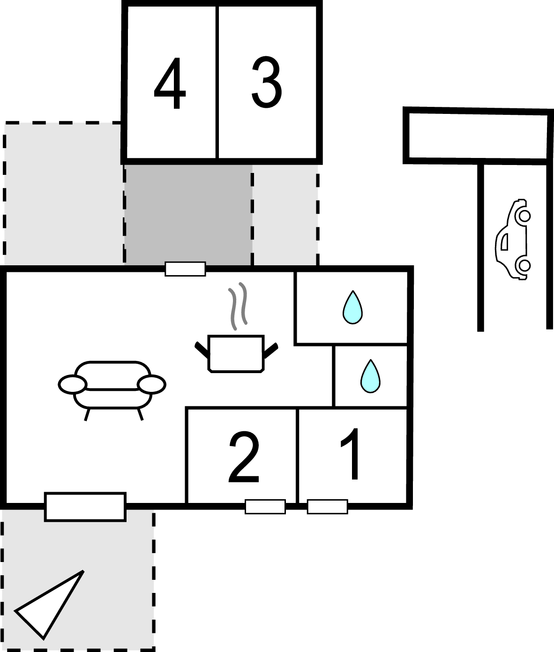 Feriehuse - Vrinners Strand , Danmark - E4162 