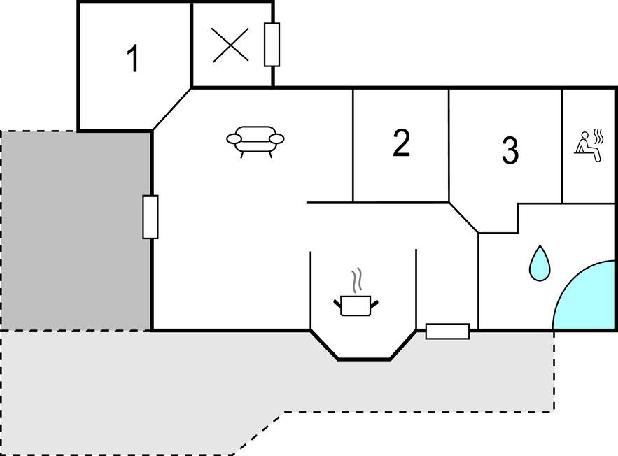 Feriehuse - Femmøller , Danmark - E4275 