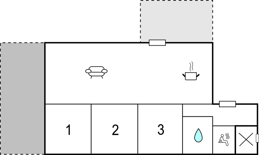 Feriehuse - Øer Strand , Danmark - E4344 