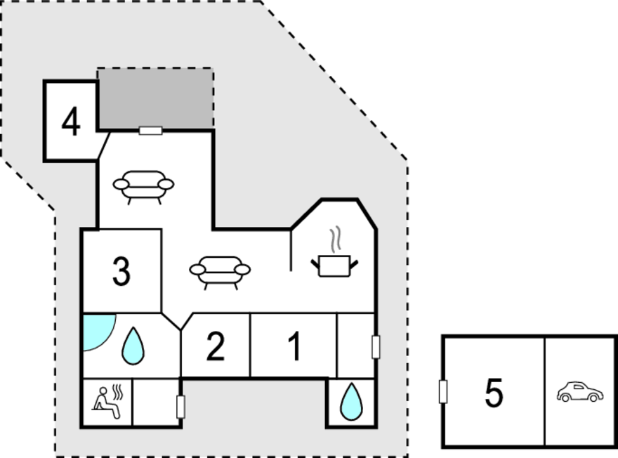 Ferienhaus - Følle Strand , Dänemark - E4343 
