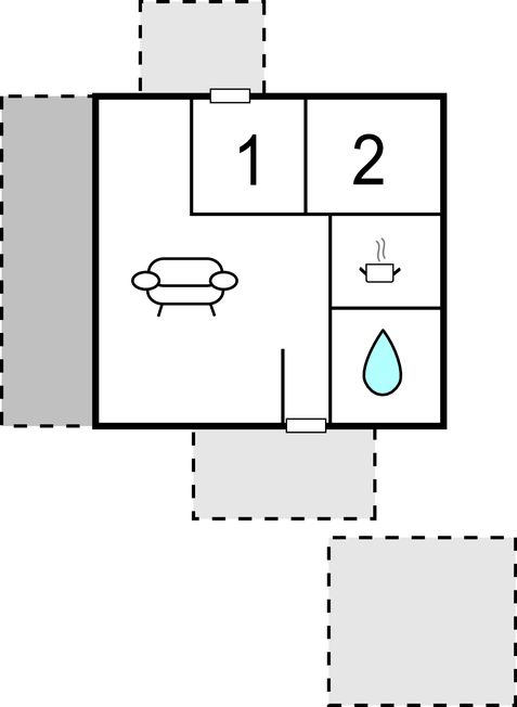 Feriehus - Gl. Løgten Strand , Danmark - E4469 