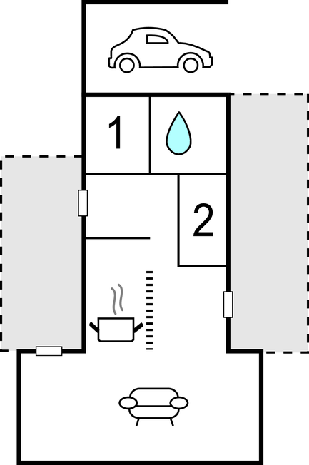 Semesterhus - Vibæk Strand , Danmark - E4471 