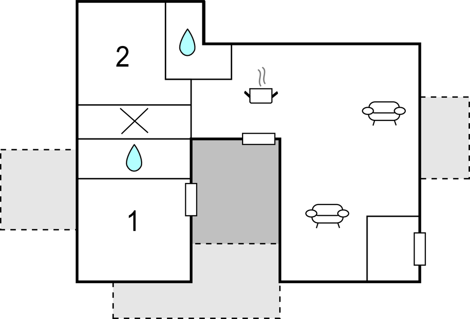 Ferienhaus - Gl. Løgten Strand , Dänemark - E4623 