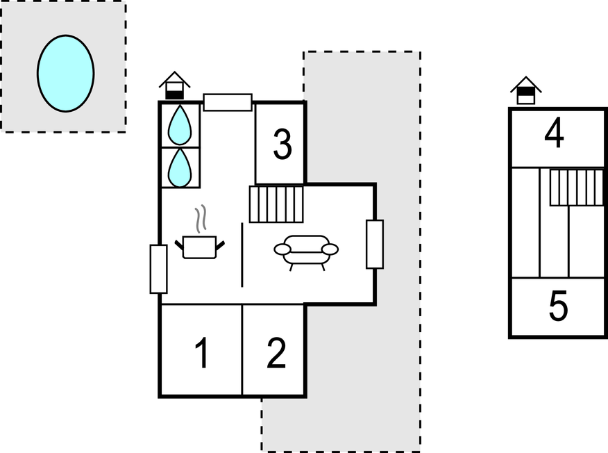 Feriehus - Fuglsø Strand , Danmark - E4680 