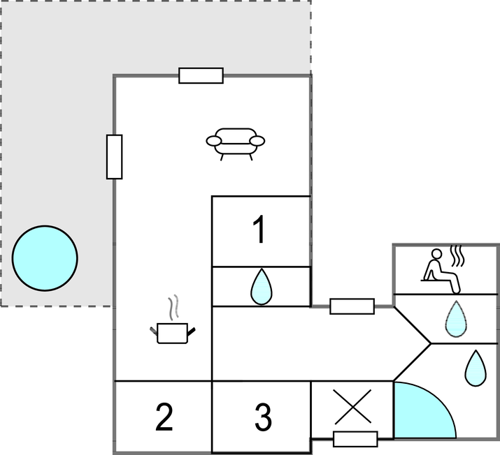 Ferienhaus - Slettehage , Dänemark - E4687 