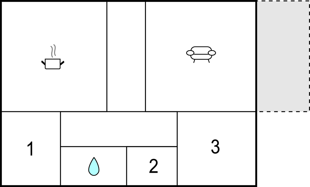 Ferienhaus - Klinten Strand , Dänemark - E50009 