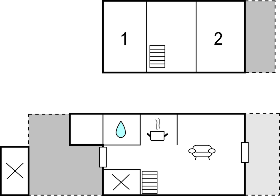 Feriehuse - Bønnerup , Danmark - E5348 