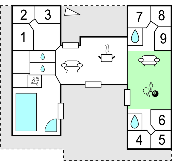 Feriehuse - Fjellerup Strand , Danmark - E5367 