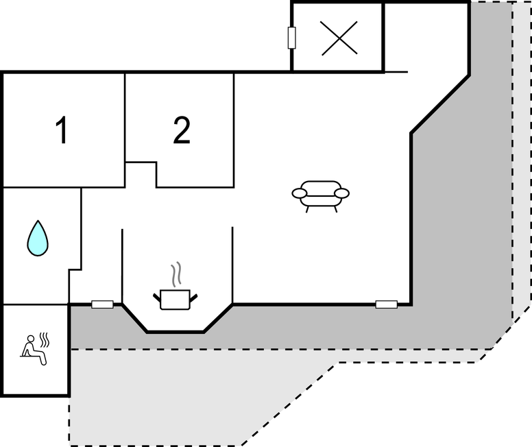 Feriehus - Gjerrild Nordstrand , Danmark - E5738 