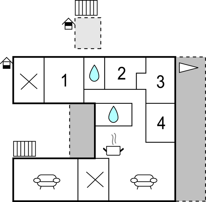 Ferienhaus - Almodovar Del Rio , Spanien - EAC045 