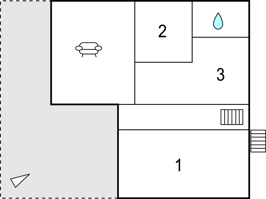 Lejlighed - Montefrío, Granada , Spanien - EAC578 
