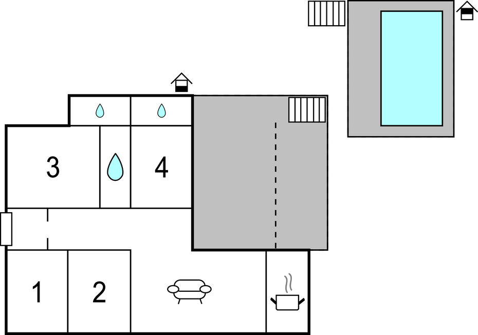 Feriehuse - Villaviciosa de Cordoba , Spanien - EAC187 
