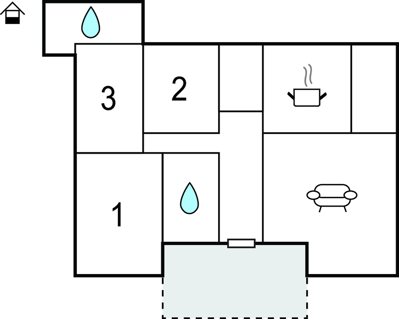 Location de vacances - Iznajar, Casa Martires , Espagne - EAC994 