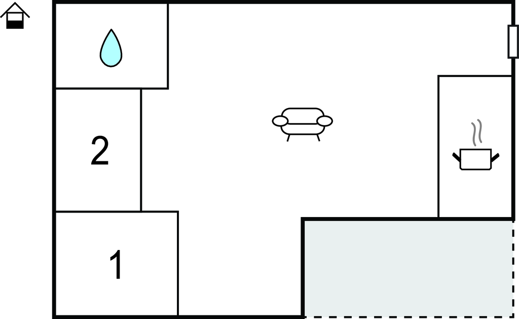 
Holiday rental - Zahara de los Atunes , Spain - EAL354 