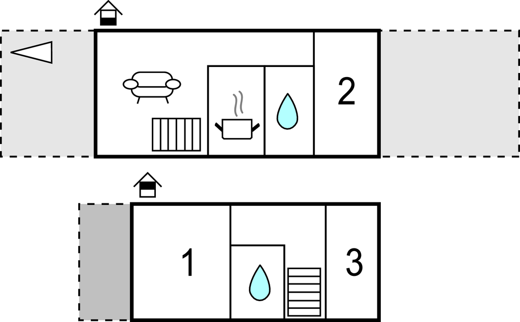 Feriehuse - Torrevieja , Spanien - EBI130 