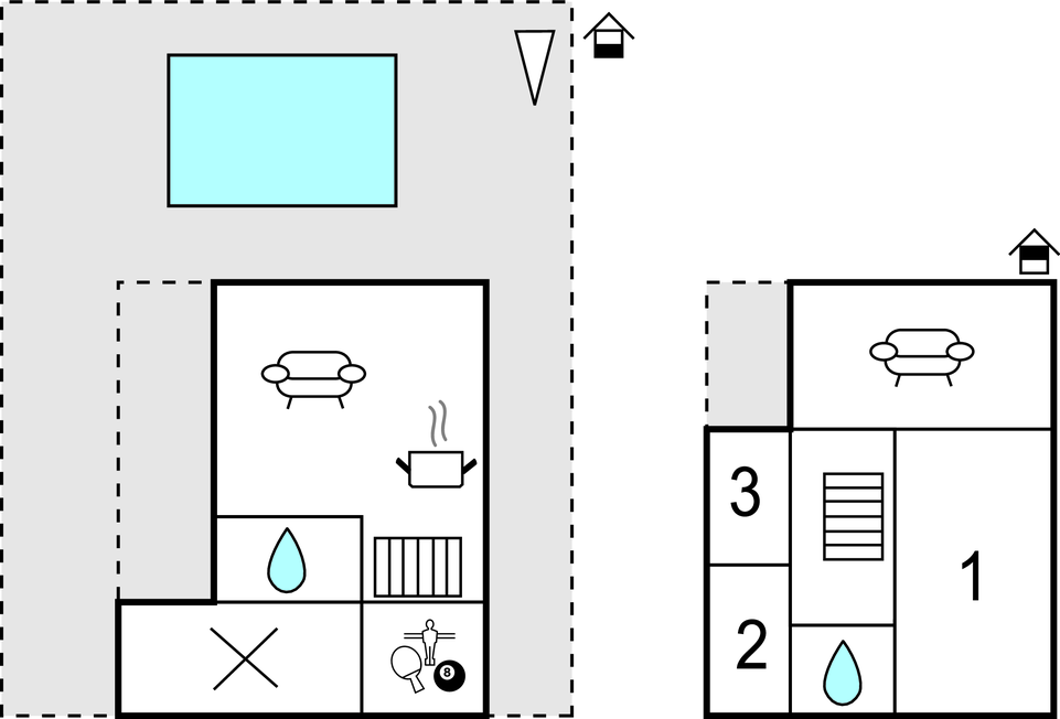 Feriehuse - El Chaparral , Spanien - EBI466 
