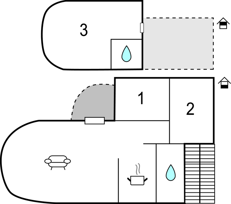 Feriehuse - Els Poblets , Spanien - EBL375 