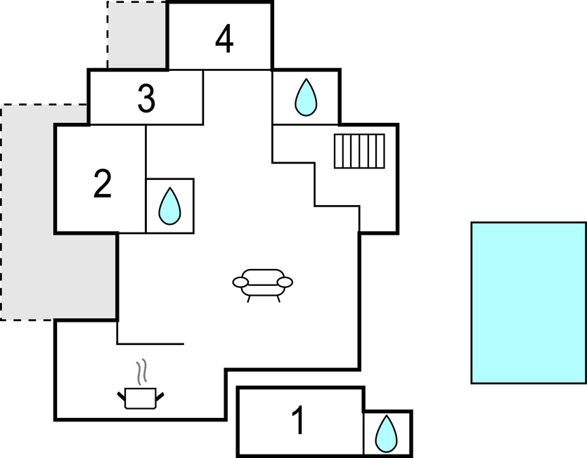 Ferienhaus - Alella , Spanien - EBN040 