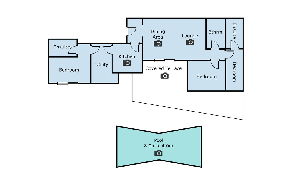 Feriehuse - Playa Blanca , Spanien - ELA064 13