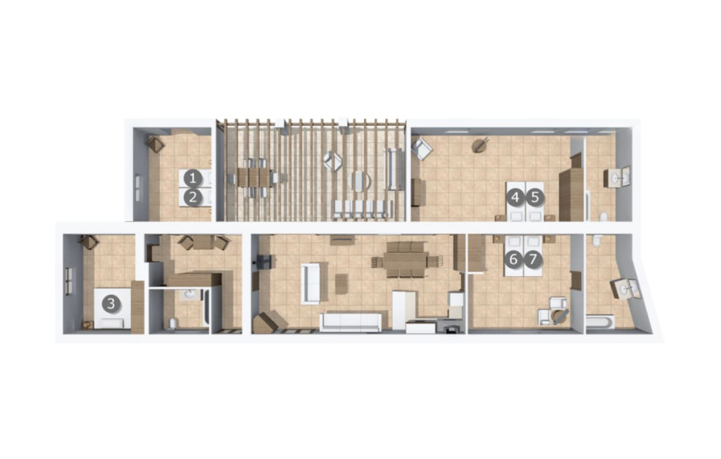 Ferienhaus - Es Pouet, Santa Maria , Spanien - EMF040