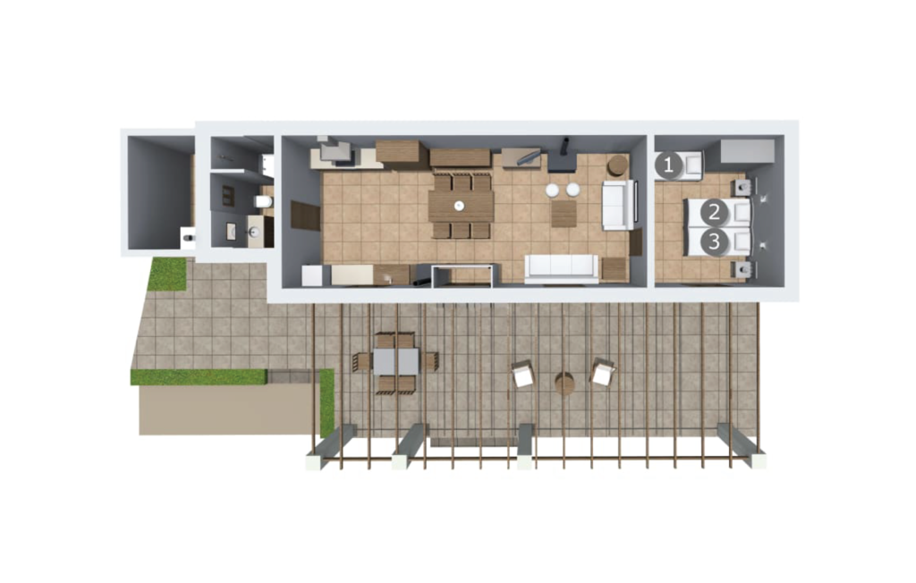 Ferienhaeuser - Es Carregador, Sa Font de Sa Cala , Spanien - EMF108 