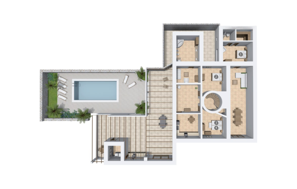 Ferienhaus - Son Moll, Petra , Spanien - EMF127 