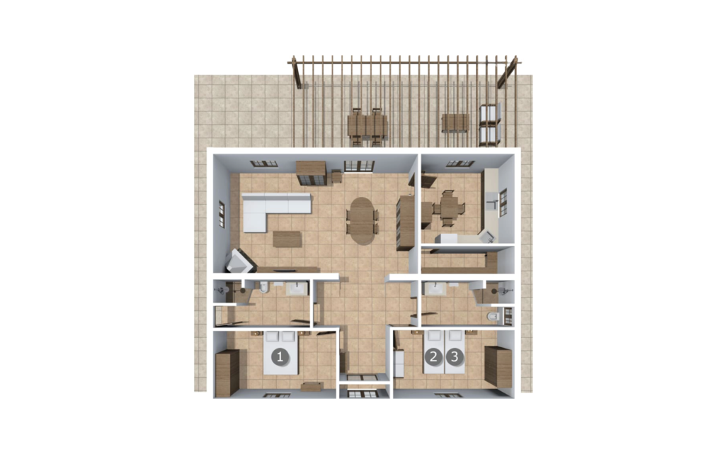 Ferienhaeuser - Son Sellart, Manacor , Spanien - EMF135 