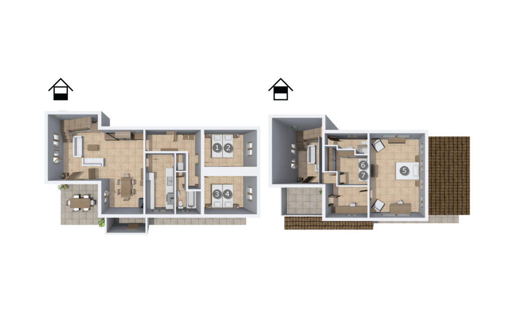 Ferienhaeuser - Punta Llarga, Colonia de Sant Pere , Spanien - EMF194 