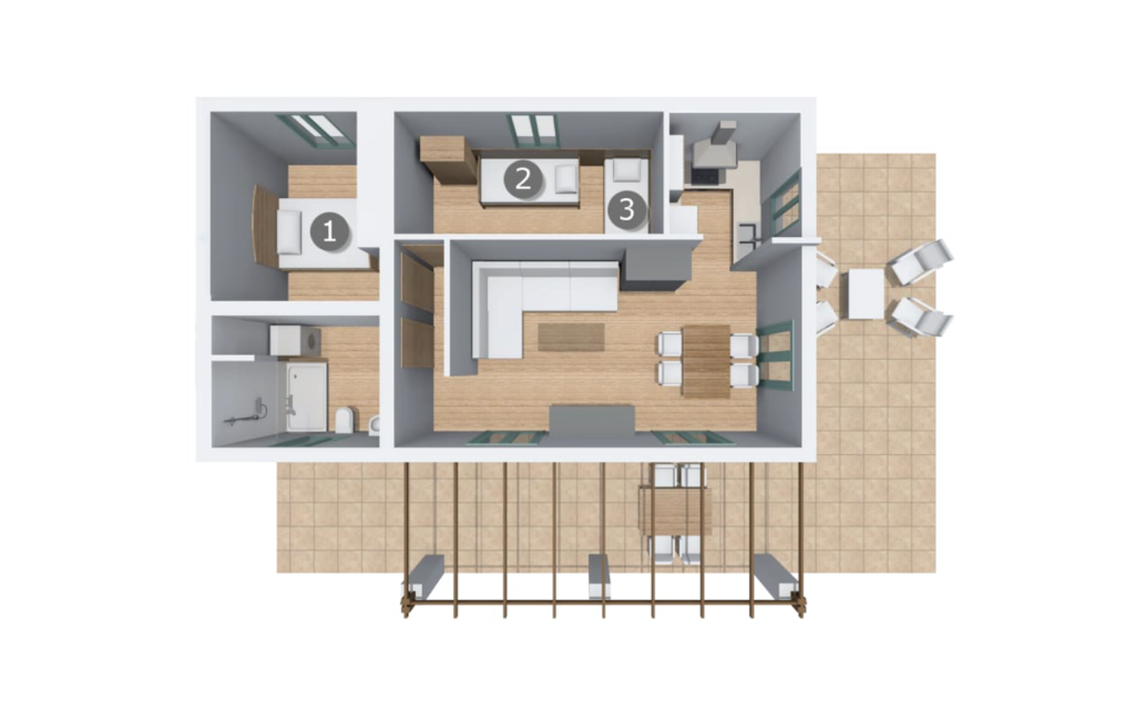 Feriehuse - Casita del Mar, Port Verd , Spanien - EMF238 