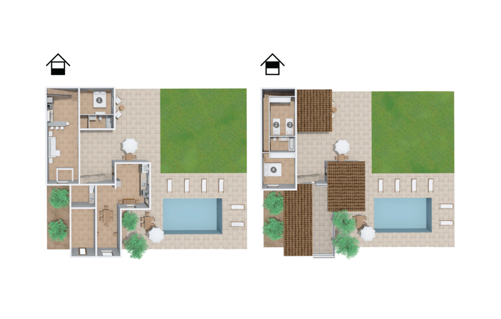 Domy wakacyjne - Can Vinagrella Pera, Muro , Hiszpania - EMF307 