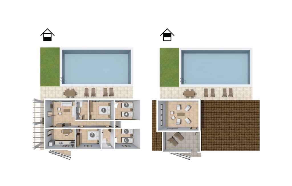 Domy wakacyjne - Saraix, Santa Margalida , Hiszpania - EMF400 