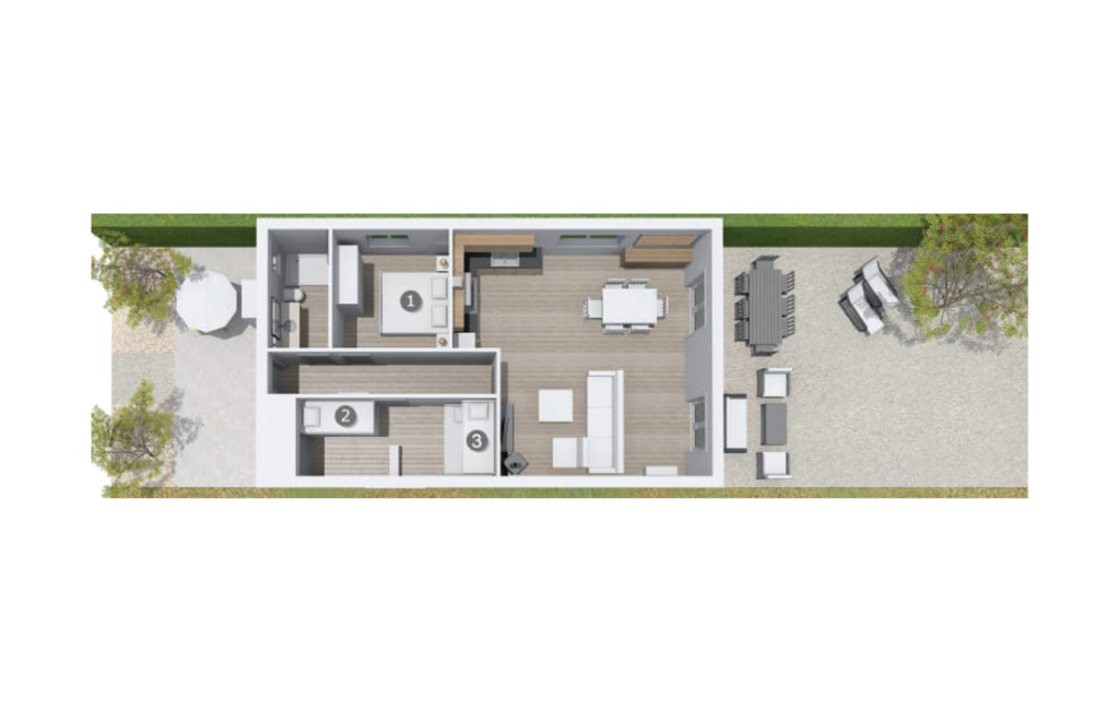 Feriehus - Natura Beach, Cala Mondrago , Spania - EMF488