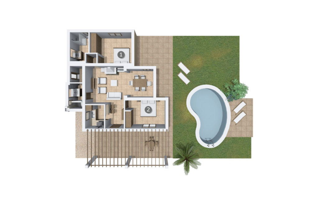 Ferienhaus - Son Jaumell, Cala Ratjada , Spanien - EMF494 