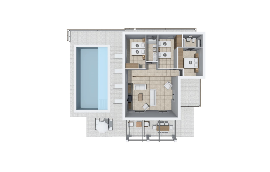 Ferienhaus - Sa Font de Son Reus, Algaida , Spanien - EMF534 