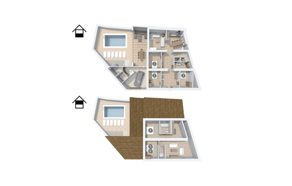Domy wakacyjne - Can Tianet, Llucmajor , Hiszpania - EMF866 