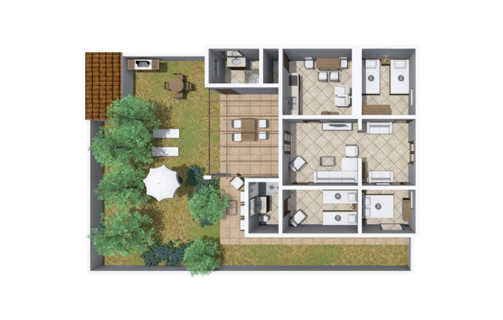 Feriehus - Tres Pins, Colonia de Sant Pere , Spania - EMI457