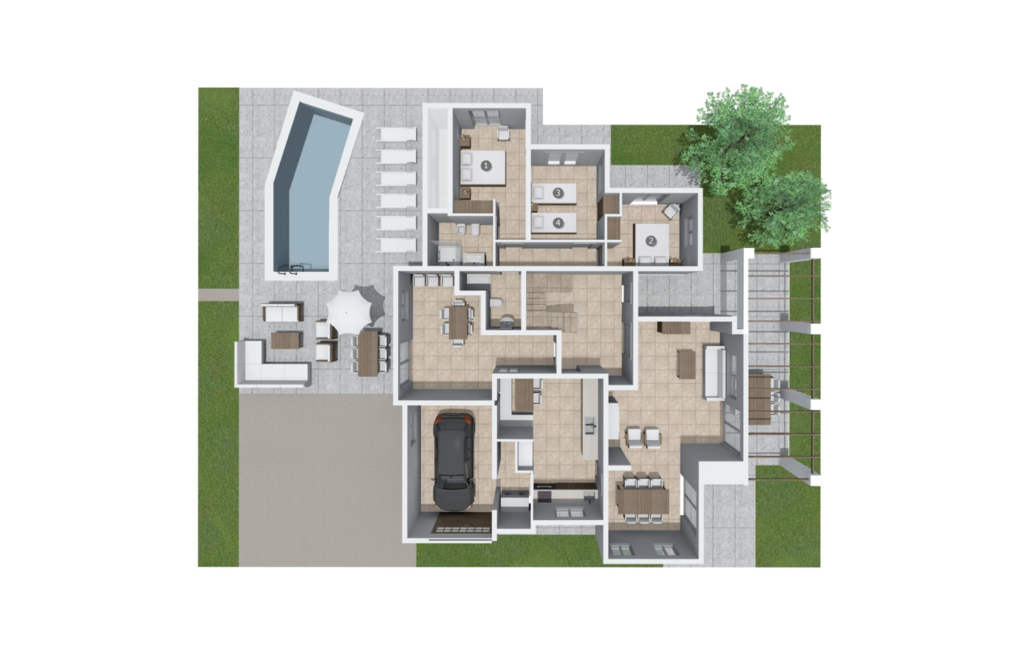 Feriehuse - El Tulipan Blanco, Alcudia , Spanien - EMI519 