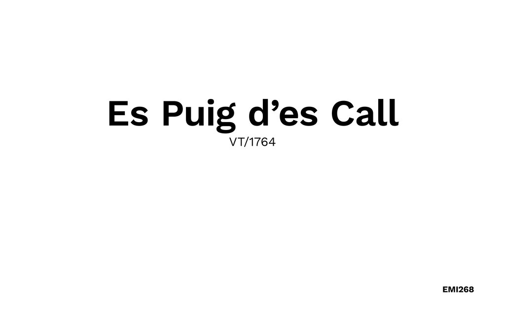 Ferienhaeuser - Es Puig d'es Call, Felanitx , Spanien - EMI268 61