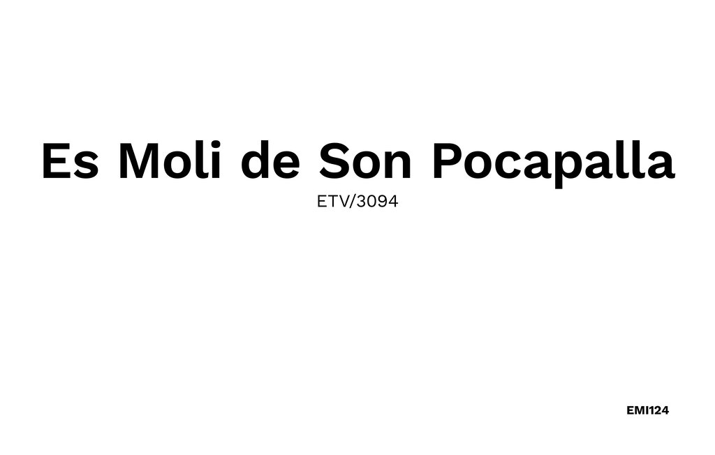 Kuća-za-odmor - Es Moli de Son Pocapalla, Sant Llorenc , Španjolska - EMI124 41