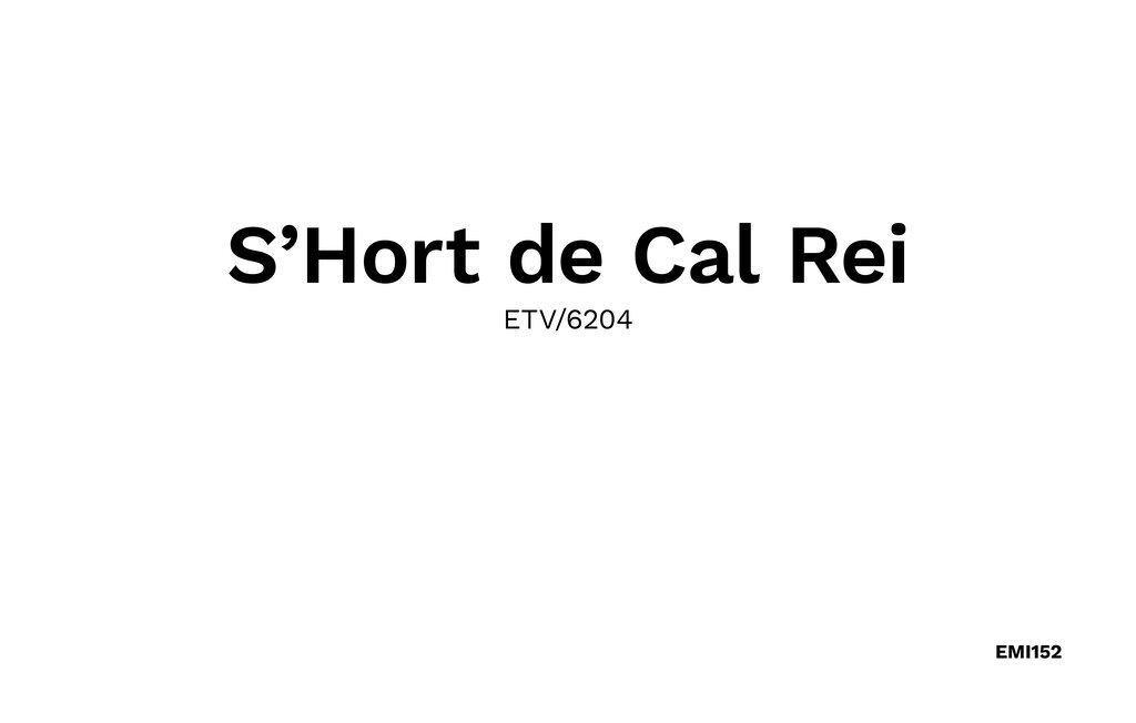 Feriehus - S'Hort de Cal Rei, Cala Ratjada , Spania - EMI152 48