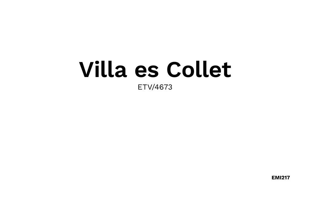 Feriehuse - Es Collet de Manacor, Manacor , Spanien - EMI217 61