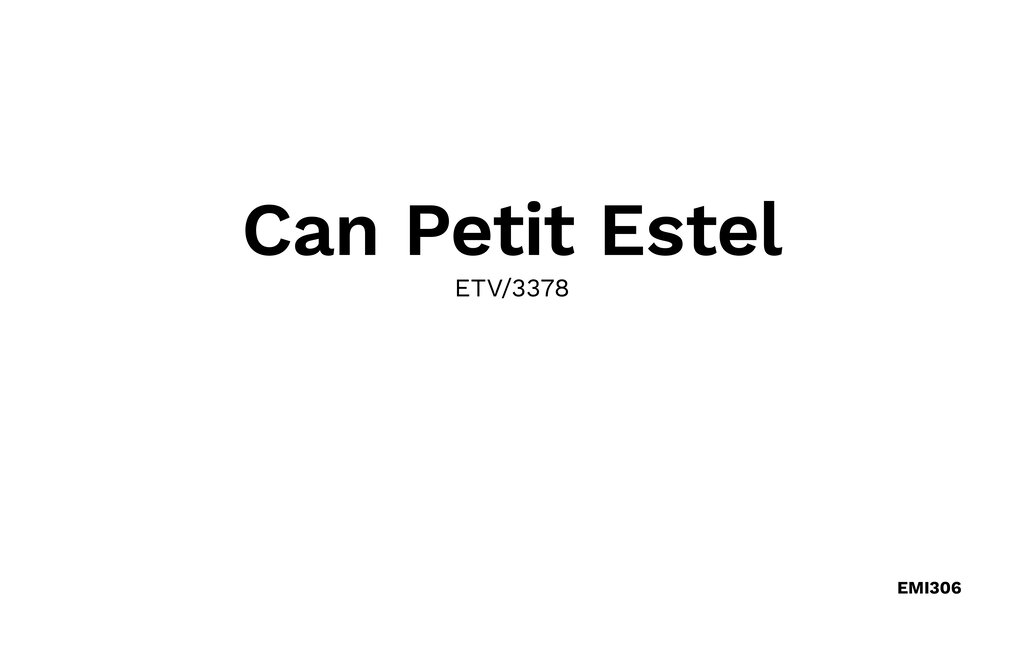 Ferienhaus - Can Petit Estel, Betlem , Spanien - EMI306 41