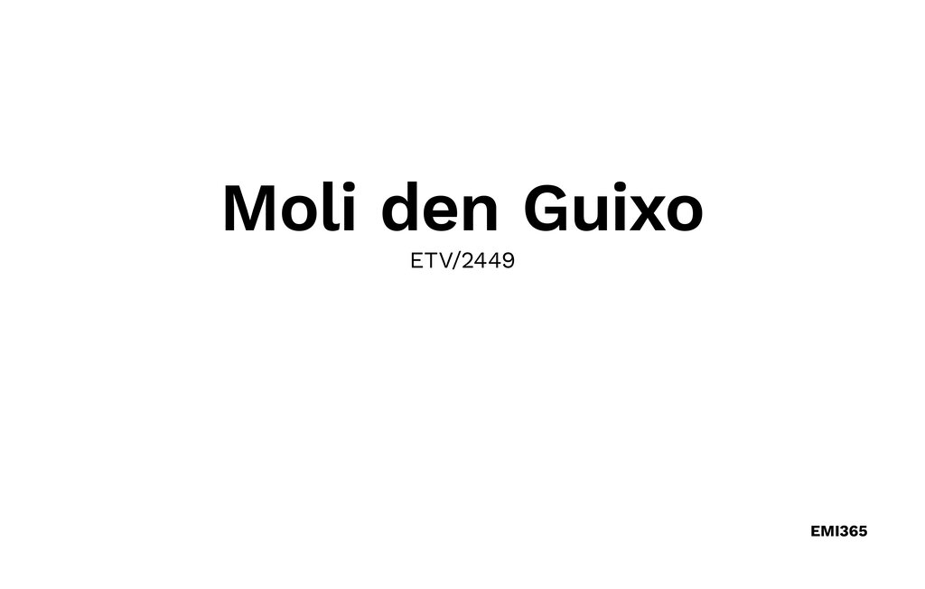 Kuća-za-odmor - Moli den Guixo, Arta , Španjolska - EMI365 46