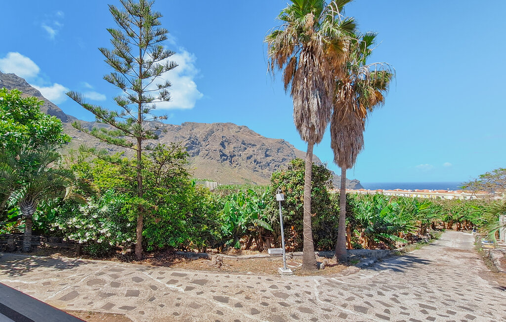 Geniet van je vakantie in deze typisch Canarische finca met gemeenschappelijk zwembad en uitzicht op zee.

Omgeven door een bananenplantage in de buurt van Buenavista, biedt deze gezellige accommodati..